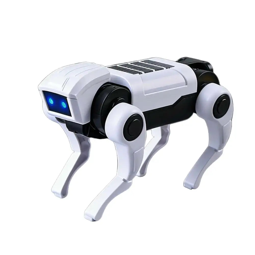 Zestaw do budowy robota psa, edukacyjna zabawka z oczami LED, techniczny prezent STEM dla dzieci, chłopców i dziewczynek | Sansoti