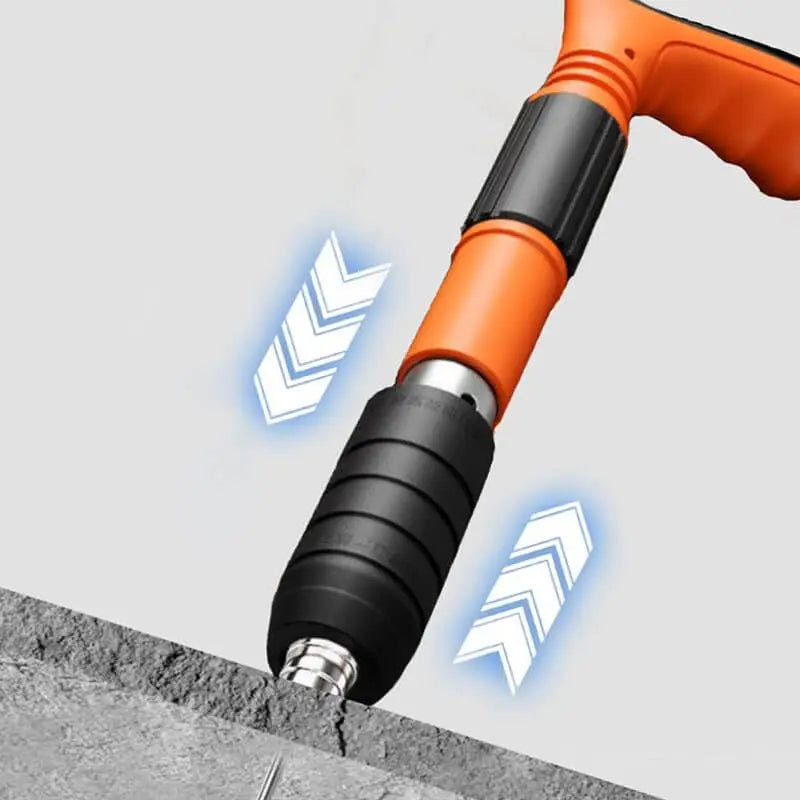 Pistolet à Clous Pneumatique Heavy Duty Pour Béton Bois Acier | Restfield