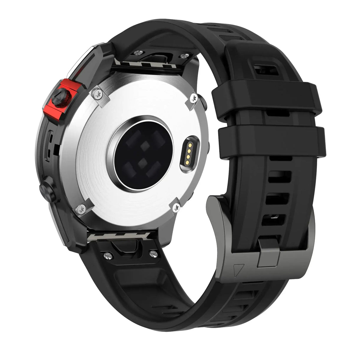 Siliconen Smartwatch Band 20mm 22mm 26mm Verstelbaar Sporthorloge Polsband Vervangingsbandje Comfortabel | Sansoti