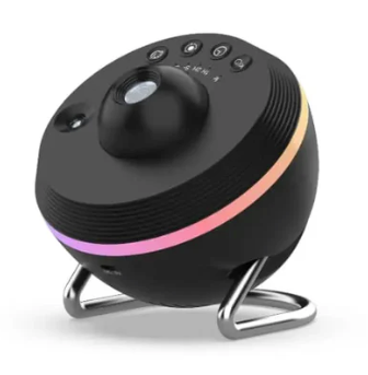 Star Projector for Bedroom LED Galaxy Projector Lamp with Timer Black/White | Sansoti