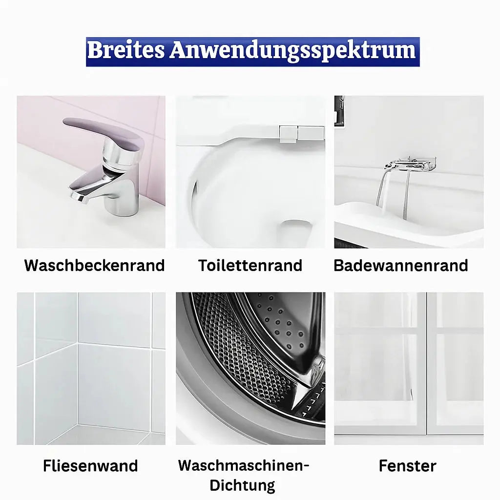 Schimmelverwijderaar Gel 100ml Voegen Siliconen Badkamer Keuken Tegels Raamkozijn Vlekken Schimmel Verwijderen Zonder Schrobben Diepwerking | Sansoti