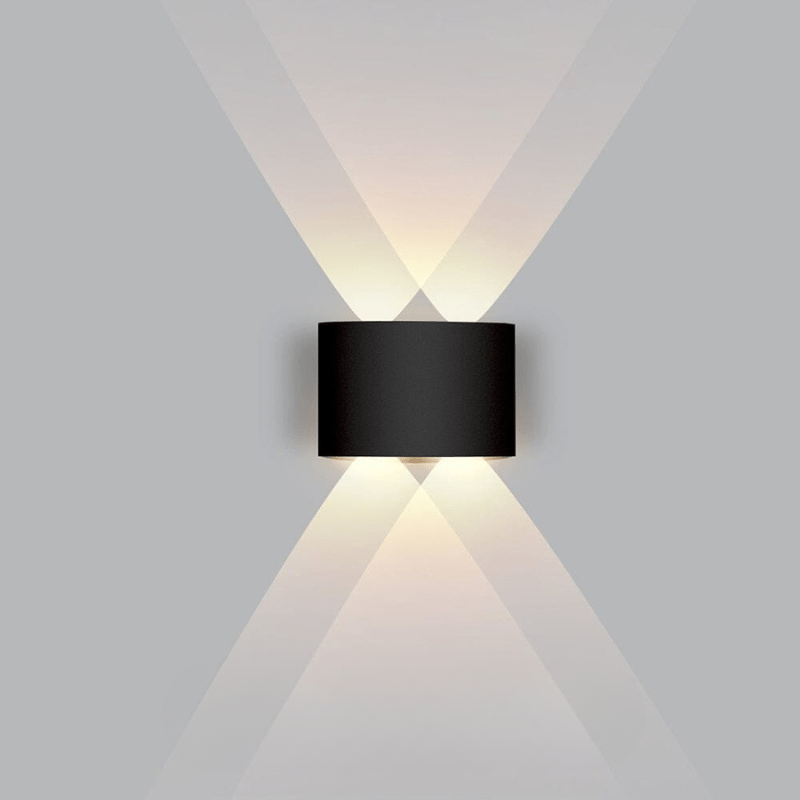 Applique murale extérieure LED étanche avec design aluminium moderne et éclairage haut & bas | Restfield