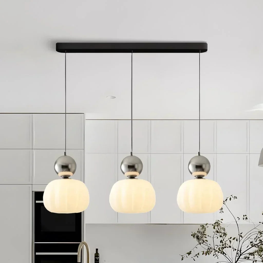Suspension en Verre Style Art Déco – Lumière Chaude avec Élégance Luxueuse | Restfield