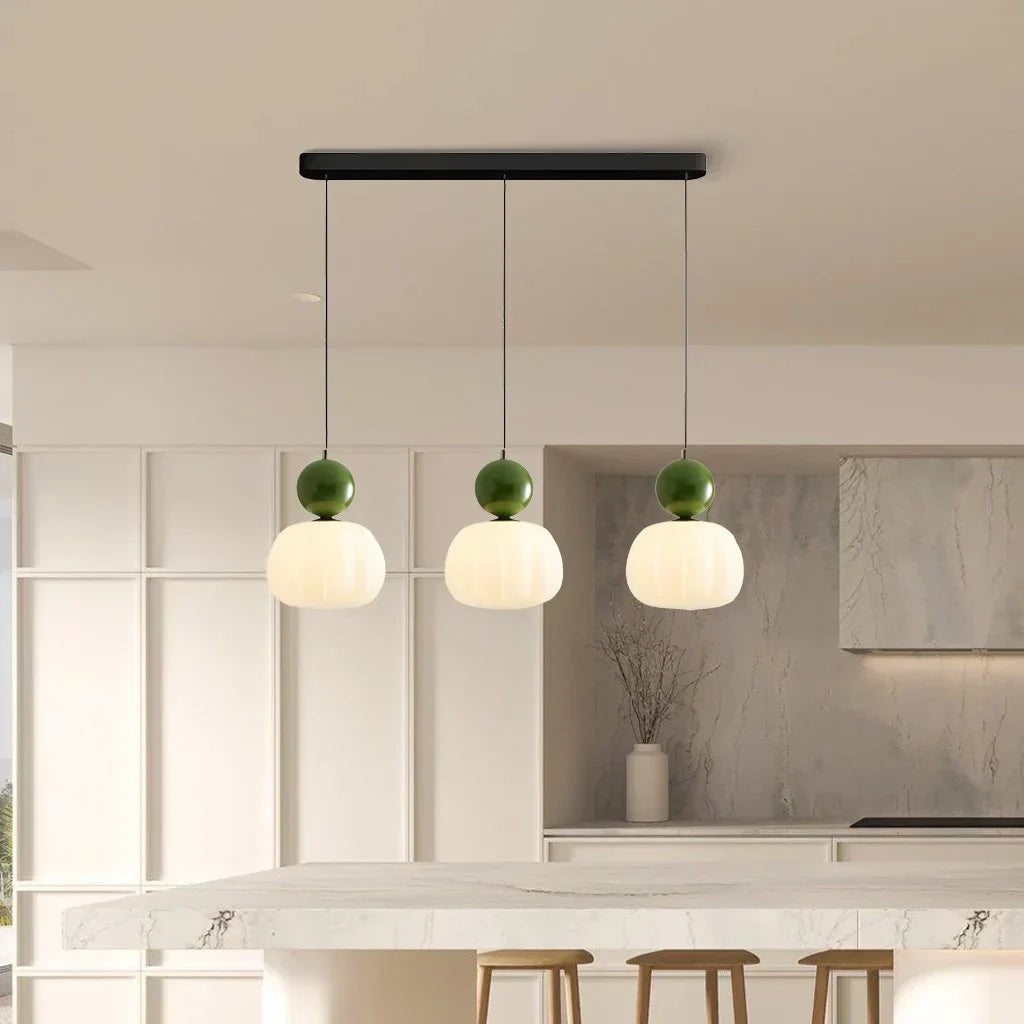Suspension en Verre Style Art Déco – Lumière Chaude avec Élégance Luxueuse | Restfield