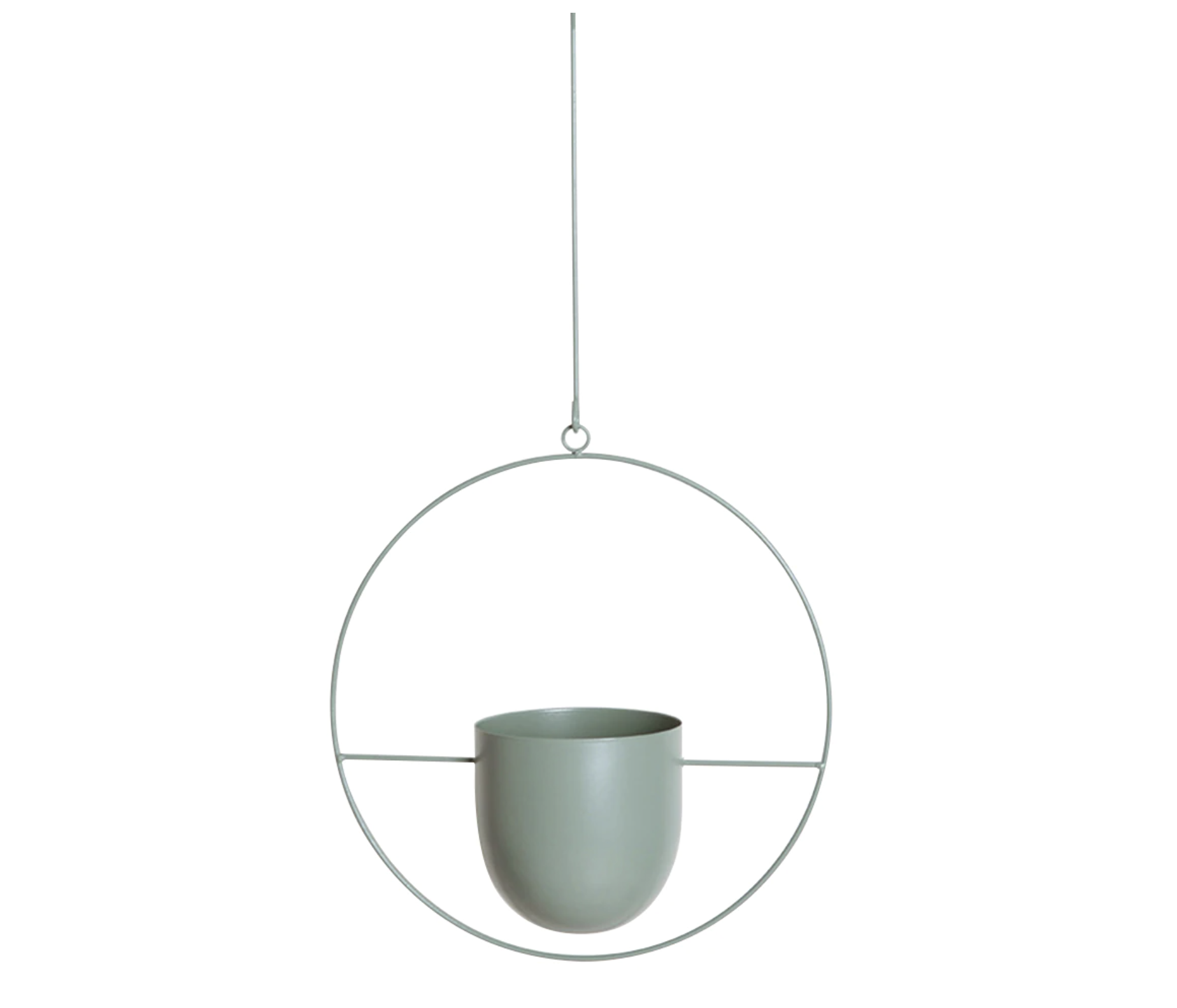 Wandplantenhouder met Minimalistisch IJzeren Frame voor Hangplanten | Sansoti