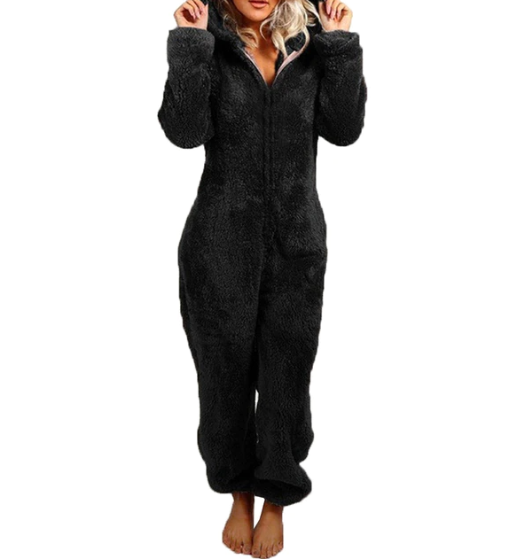 Weiche Damen-Loungewear mit langen Ärmeln, Hausanzug, Relaxkleidung, lässige Homewear im Pyjama-Stil für zu Hause | Sansoti