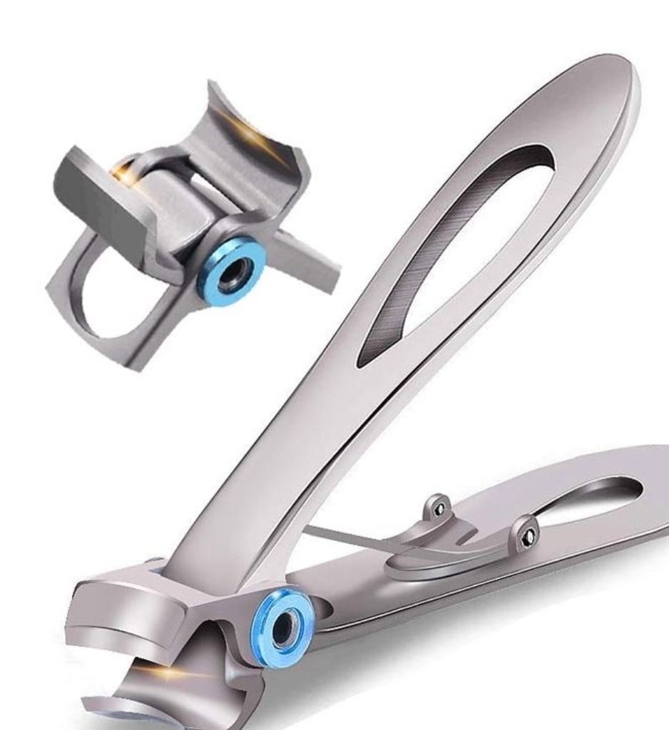 Nagelknipser für dicke Nägel, professionell, aus Gussstahl, ergonomisch, für Zehennagelpflege und Pediküre | Sansoti