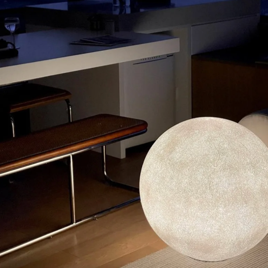 Staande Maanlamp met LED Verlichting - Verstelbare Sfeerverlichting voor Woonkamer en Slaapkamer | Sansoti