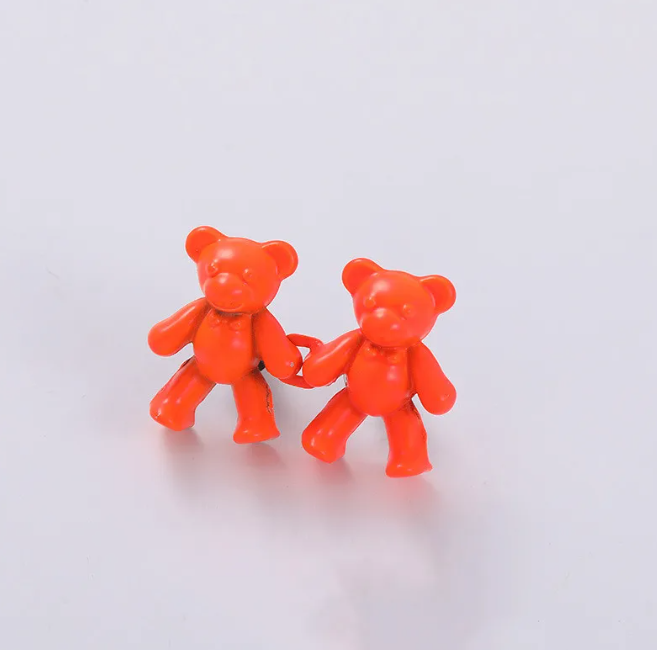 Verstelbare Tailleknijper Beer Metaal Decoratief Broekclip Herbruikbaar Unisex Mode Accessoire Kledingclip | Sansoti