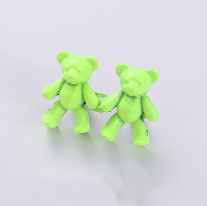 Verstelbare Tailleknijper Beer Metaal Decoratief Broekclip Herbruikbaar Unisex Mode Accessoire Kledingclip | Sansoti