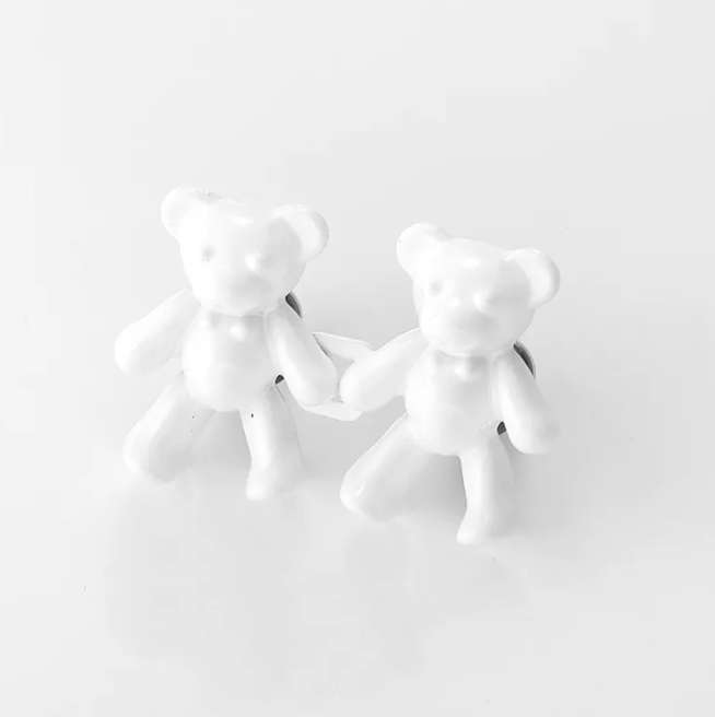 Verstelbare Tailleknijper Beer Metaal Decoratief Broekclip Herbruikbaar Unisex Mode Accessoire Kledingclip | Sansoti