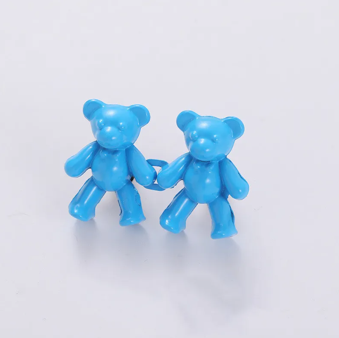 Verstelbare Tailleknijper Beer Metaal Decoratief Broekclip Herbruikbaar Unisex Mode Accessoire Kledingclip | Sansoti