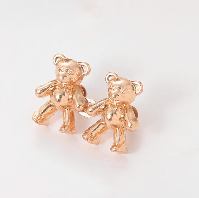 Verstelbare Tailleknijper Beer Metaal Decoratief Broekclip Herbruikbaar Unisex Mode Accessoire Kledingclip | Sansoti