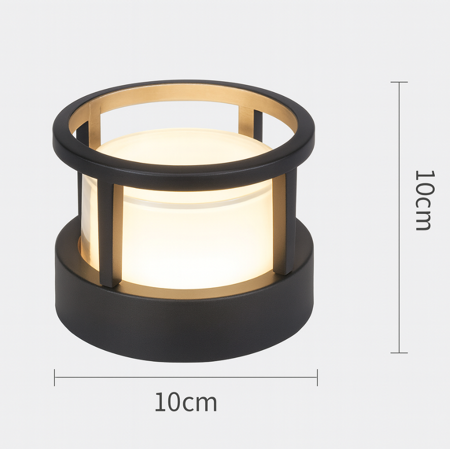 Square LED Outdoor Lamp Waterproof Wall Light Garden Lamp Modern Aluminium Facade Lamp 7W 12W Outdoor Lighting | Sansoti