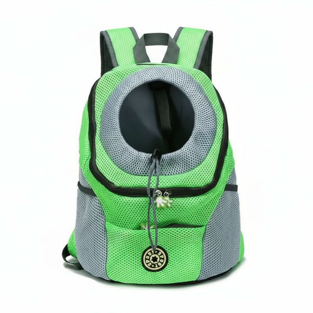 Ergonomischer Hunderucksack mit gepolsterter Innenseite und verstellbarem Tragesystem für Hunde bis 12 kg zum Spazierengehen | Sansoti