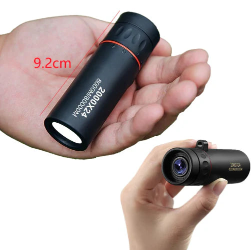 Compact Monoculair Telescoop 50x Vergroting Ultralicht 66g Wandelen Vogels Kijken Outdoor Avontuur Telescoop | Sansoti