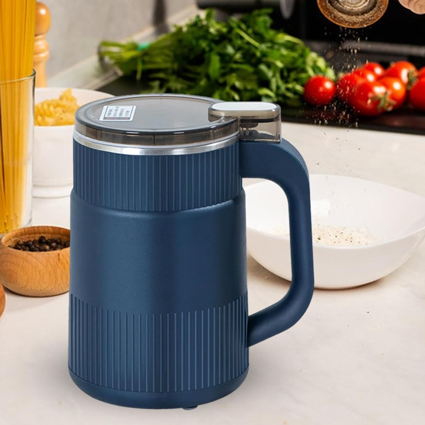 Kompakte elektrische Kaffeemühle aus Edelstahl, 300 W, für Kaffeebohnen, Getreide und Gewürze, geräuscharmes Küchengerät | Sansoti