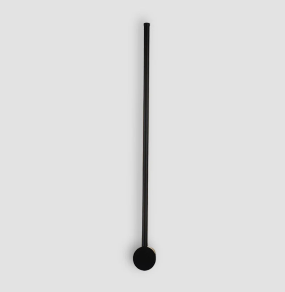 Minimalist 60 cm LED wall lamp, white and black, warm, neutral and cool light, Scandinavian modern interior | Sansoti