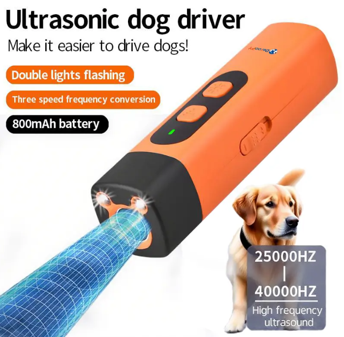 Ultraschall-Hundetrainer mit 3 Modi zur positiven Kontrolle des Bellverhaltens USB-aufladbares Anti-Bell-Gerät | Sansoti