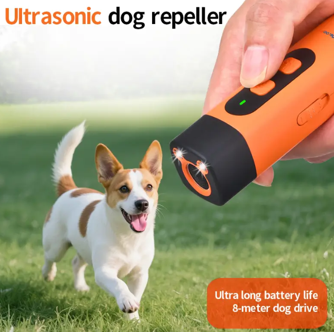 Ultraschall-Hundetrainer mit 3 Modi zur positiven Kontrolle des Bellverhaltens USB-aufladbares Anti-Bell-Gerät | Sansoti
