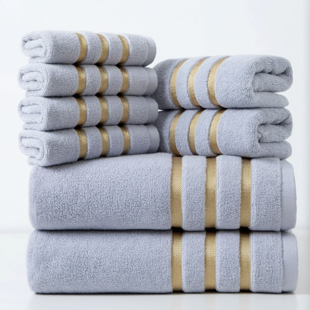 Hoteldecke aus Polyester mit weicher Struktur, Premium-Komfort, stilvoll und beruhigend, grüne oder rosafarbene Wohndecke | Sansoti