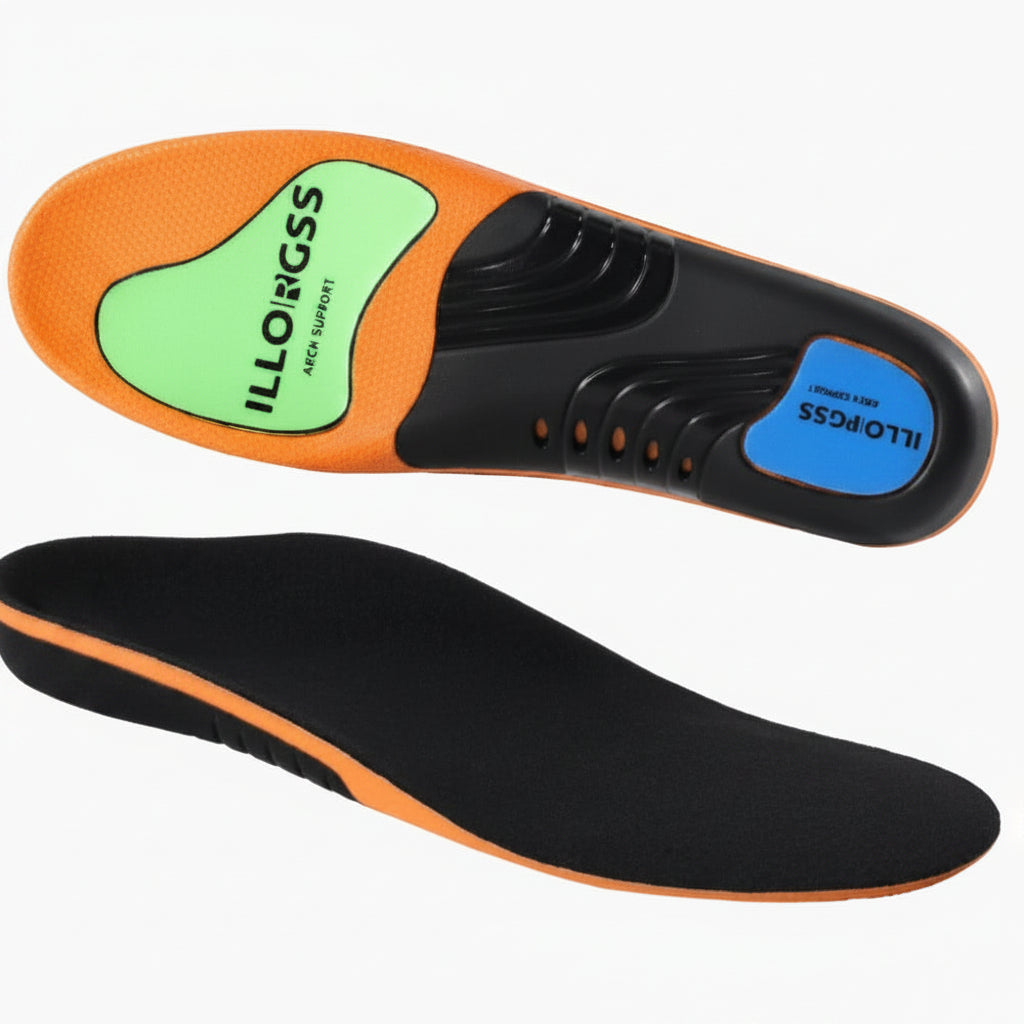Ergonomische Einlegesohlen mit starker Unterstützung des Fußgewölbes für täglichen Tragekomfort Wandern Sport Schuhe | Sansoti