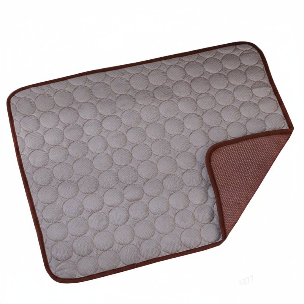 Tapis rafraîchissant pour animaux, couverture d’été pour chien et chat, coussin de repos rafraîchissant et respirant, tapis matelassé rafraîchissant, 6 couleurs | Sansoti