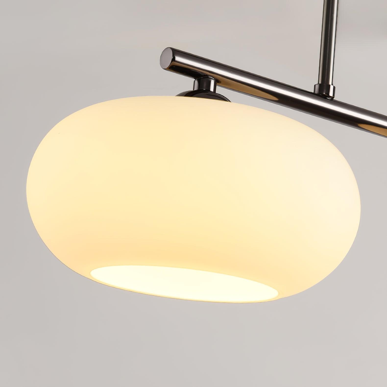 Design Hanglamp met 3 Globe Kapjes - Stijlvolle Eetkamerverlichting voor Tafel en Kookeiland - Verstelbaar 150 cm - Nikkel of Goud - E26/E27 | Sansoti