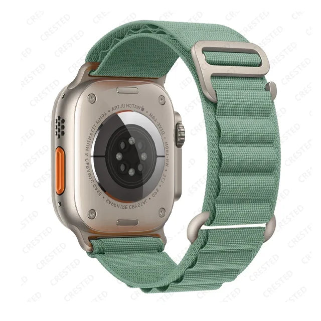 Nylon-Uhrenarmband, sportliche Alpine Loop, verstellbares Smartwatch-Armband für Outdoor-Aktivitäten und den täglichen Gebrauch | Sansoti
