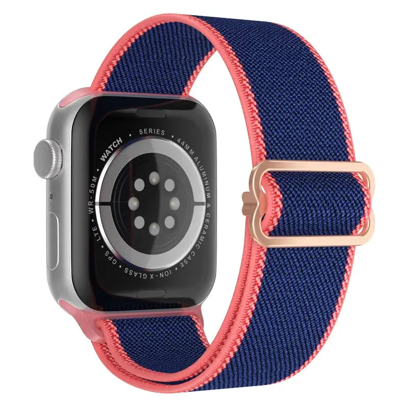 Elastisches Nylon-Smartwatch-Armband Austauschbar Komfortabel Langlebig Sportlich Aktiv | Sansoti