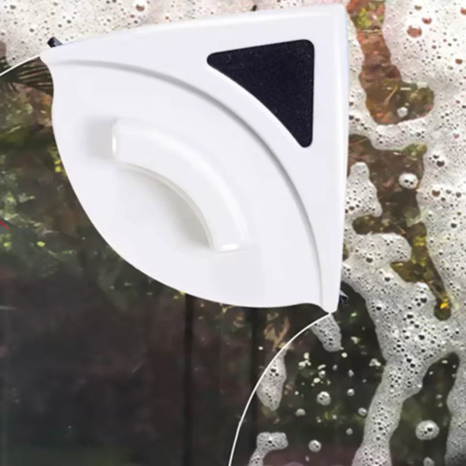 Magnetische Raamreiniger Dubbelzijdig voor Hoge Ramen & Moeilijk Bereikbare Plekken | Veilig & Efficiënt | Sansoti