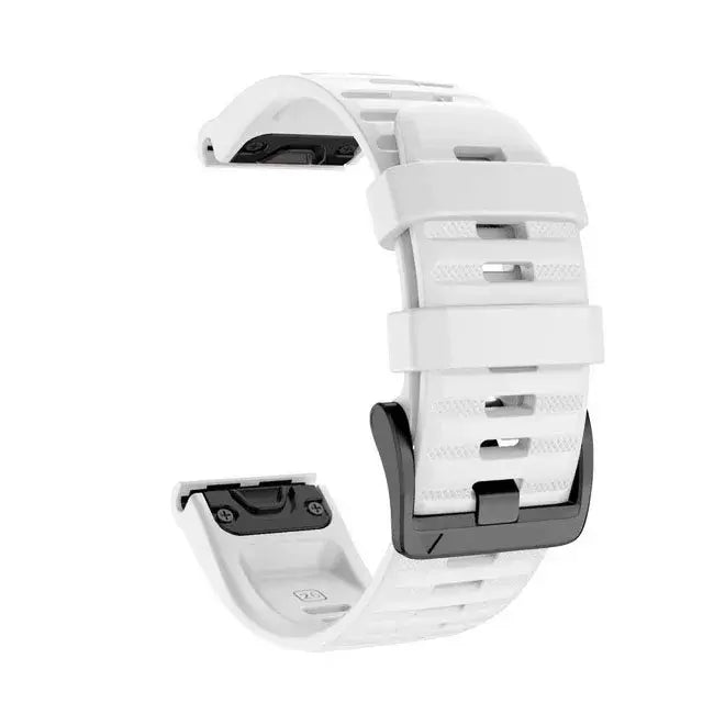Silicone Watchband QuickFit System Breathable Adjustable 22mm 26mm Sports Watch Smartwatch Wristband | Sansoti