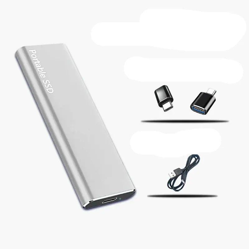 Externe SSD 4TB mit USB-C – Superschneller tragbarer Speicher | Restfield