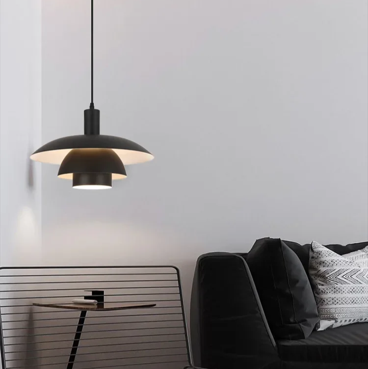 Skandinavische Design-Pendelleuchte aus Metall mit sanft diffusem LED-Licht für zeitlose Interieurs | Restfield