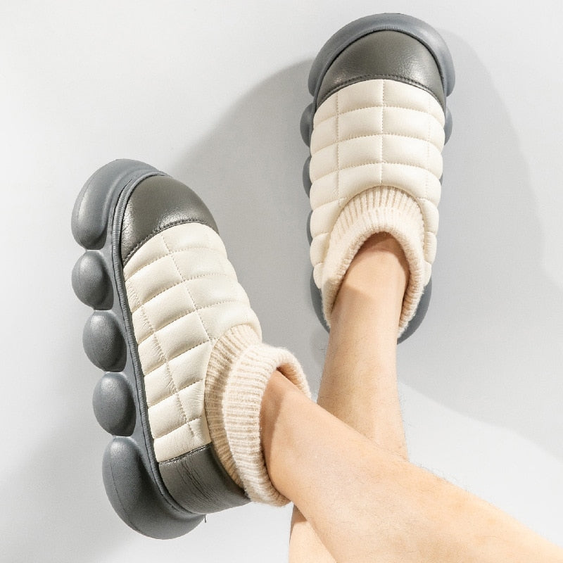 Gepolsterte Winterstiefel mit weichem Futter – Wasserdichte, rutschfeste Schneestiefel für Schnee, Kälte und Komfort | Sansoti