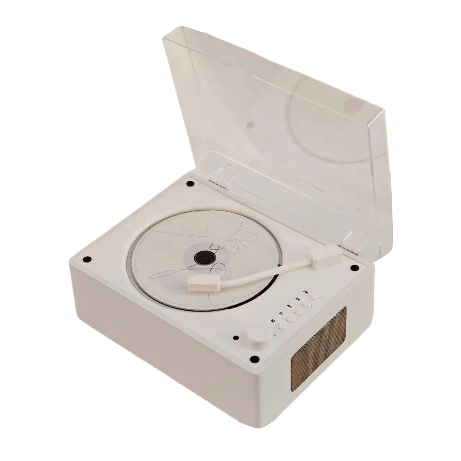 Retro CD-Player Bluetooth 5.1 Tragbar Holz USB AUX Wohnzimmer Schlafzimmer Musikspieler Wiederaufladbar Fernbedienung Vintage | Restfield