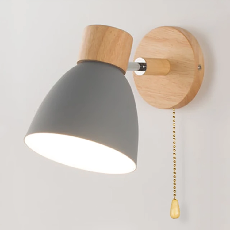 Minimalistische Wandlamp Metaal LED 8W Neutraal Wit Slaapkamer Woonkamer Scandinavische Sfeerverlichting | Sansoti