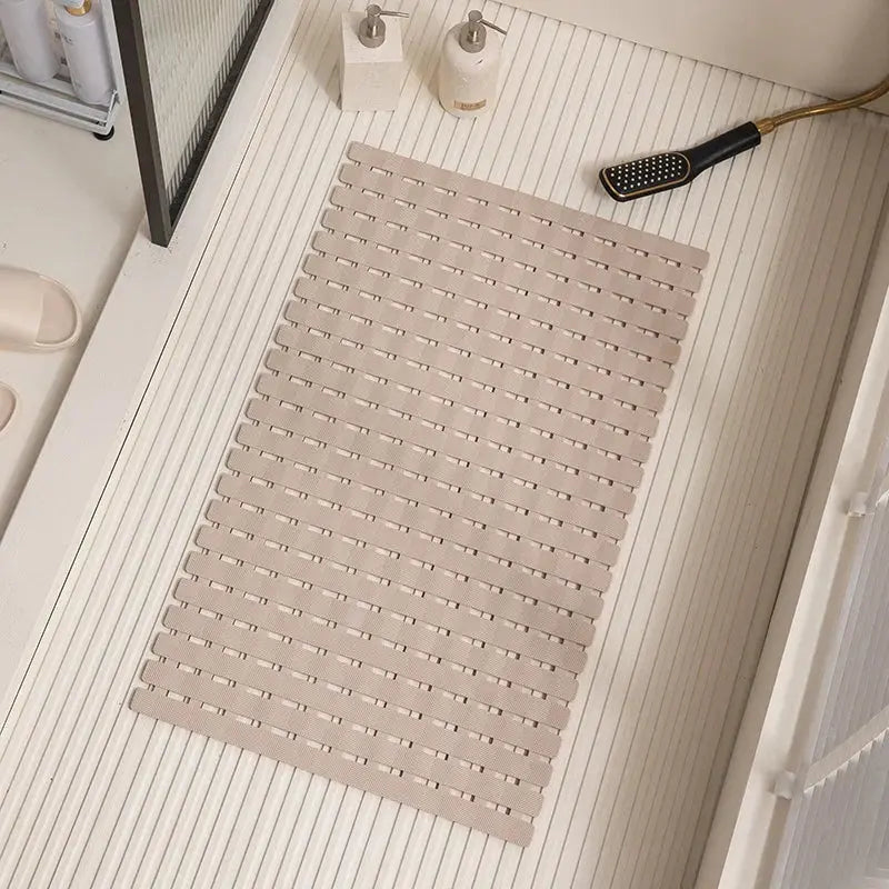 Antislip Badmat met Zuignappen en Drainagegaten 40×63 cm voor Veilig Douchen | Sansoti
