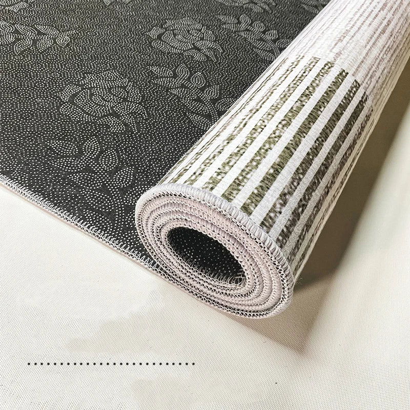 Tapis de couloir à motif géométrique marocain – Tapis de passage lavable antidérapant pour entrée, couloir et salon | Sansoti