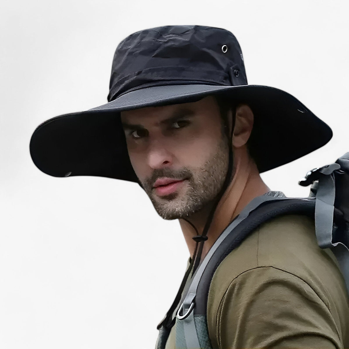 Ademende Wandelhoed met UV-Bescherming - Zonnehoed voor Hiking Vissen en Outdoor met Klimaatregulatie | Sansoti