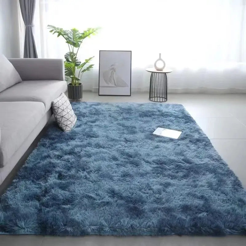 Tapis Tie-Dye en polyester 100x150 cm antidérapant lavable pour chambre à coucher, salon et chambre d’enfant décoratif | Sansoti