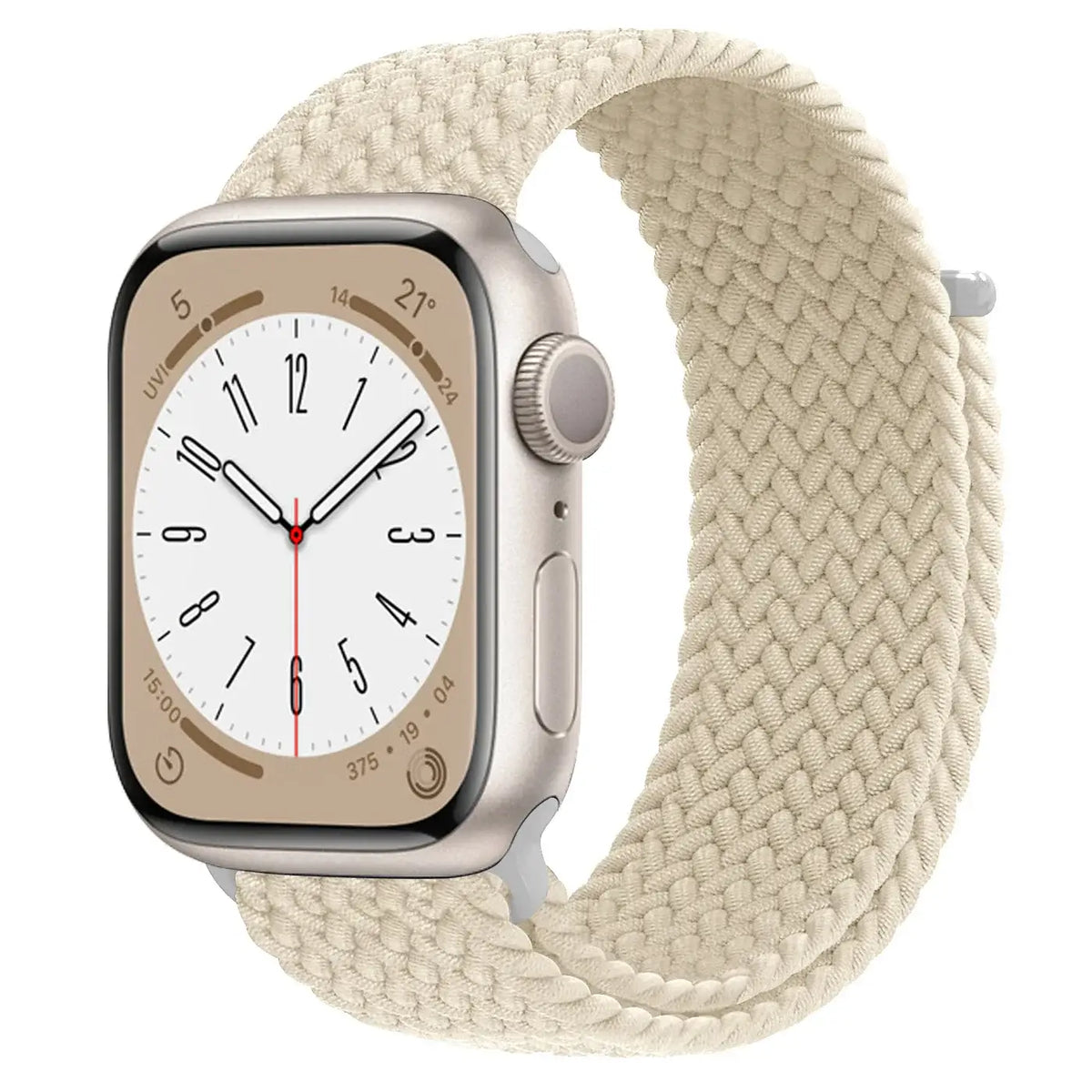 Bracelet de montre en nylon avec fermeture auto-agrippante, respirant et réglable, pour smartwatch et activités sportives | Sansoti