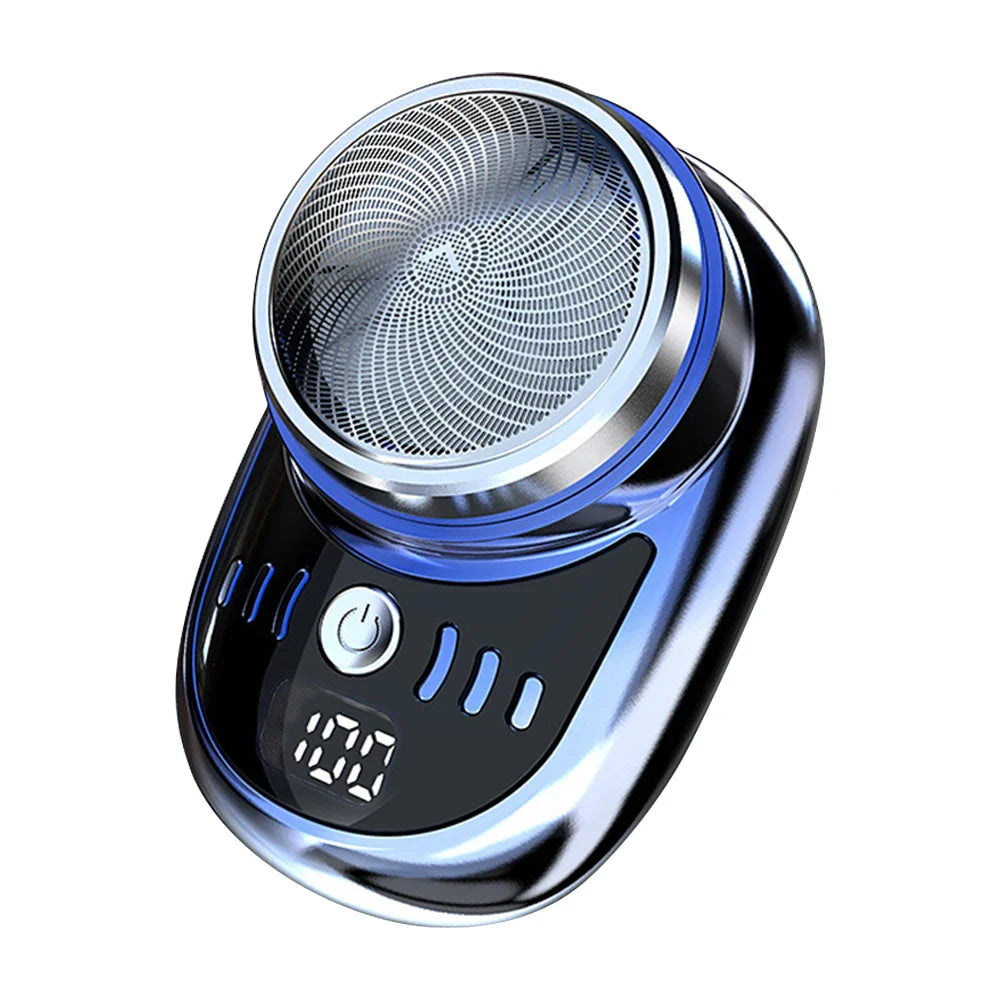 Compacte Oplaadbare Scheerapparaat USB Mini Draadloos Digitaal Display Afneembare Scheermes voor Reizen Mannen | Sansoti
