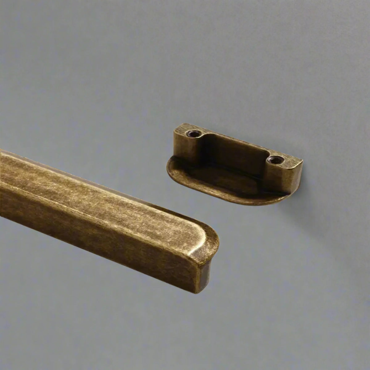 Antiker Möbelgriff in Bronze aus Zinklegierung, Vintage-Griff für Schrank, Schublade, Kommode, Küche und Wohnzimmermöbel | Sansoti
