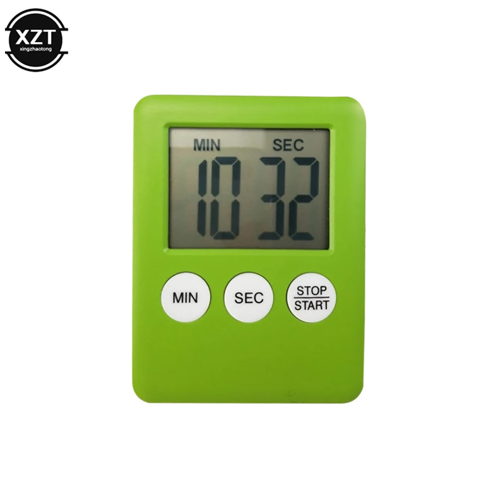 Digitale Keukentimer Magneet LCD Kompakt Keuken Aftellen Countdown Timer Eieren Pasta Koken | Sansoti