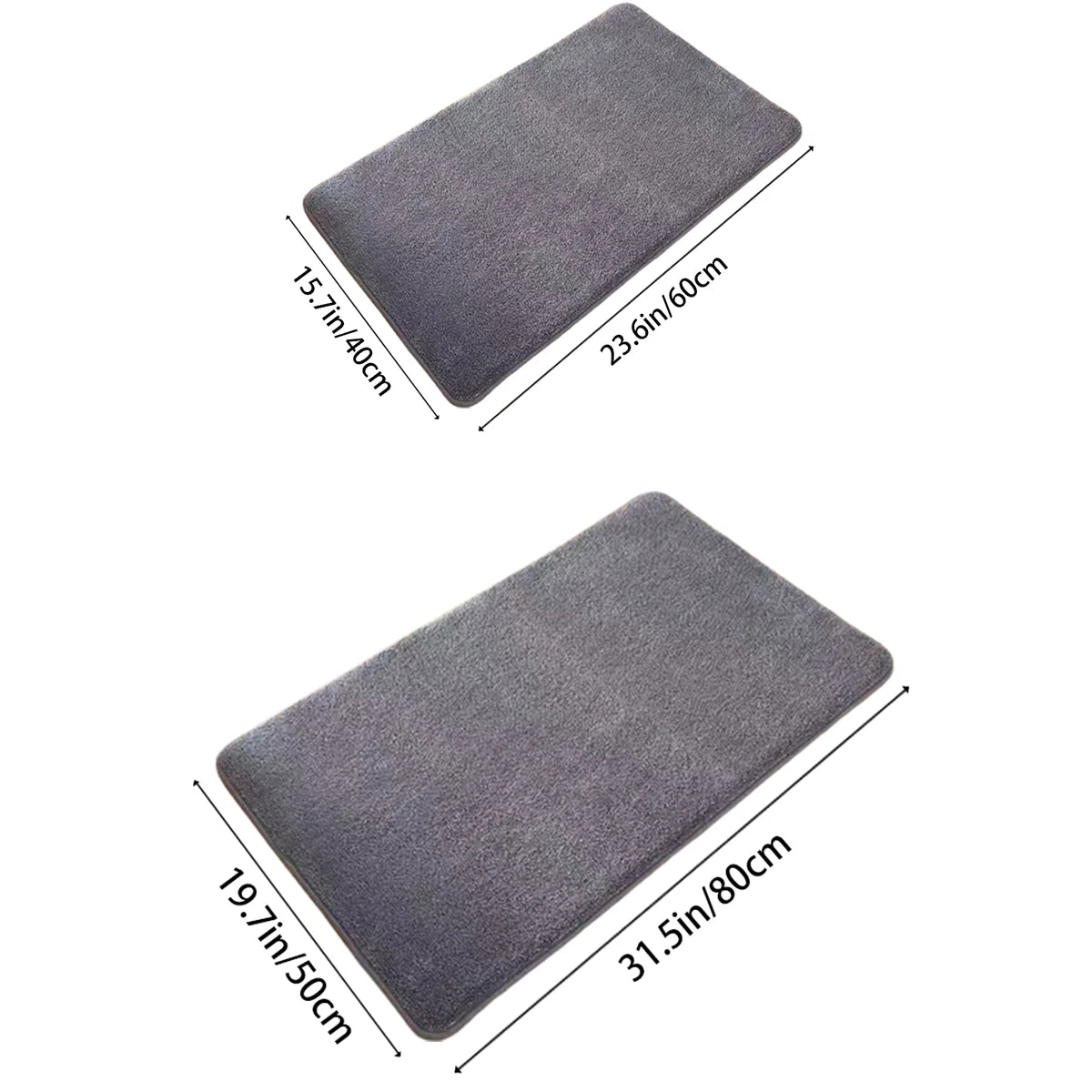 Badmat Antislip Sneldrogend Coral Velvet 50x80 60x90 Superzacht Absorberend Vloerkleed Badkamer Douchemat | Sansoti