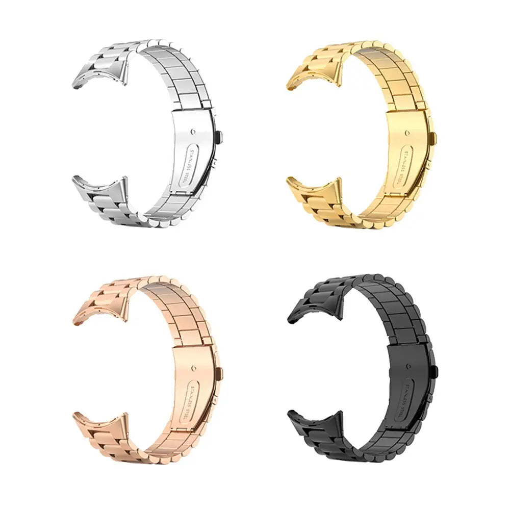 Uhrenarmband aus Edelstahl für Smartwatch 41mm 45mm Premium-Metallarmband Verstellbar Stilvolles Armband | Sansoti