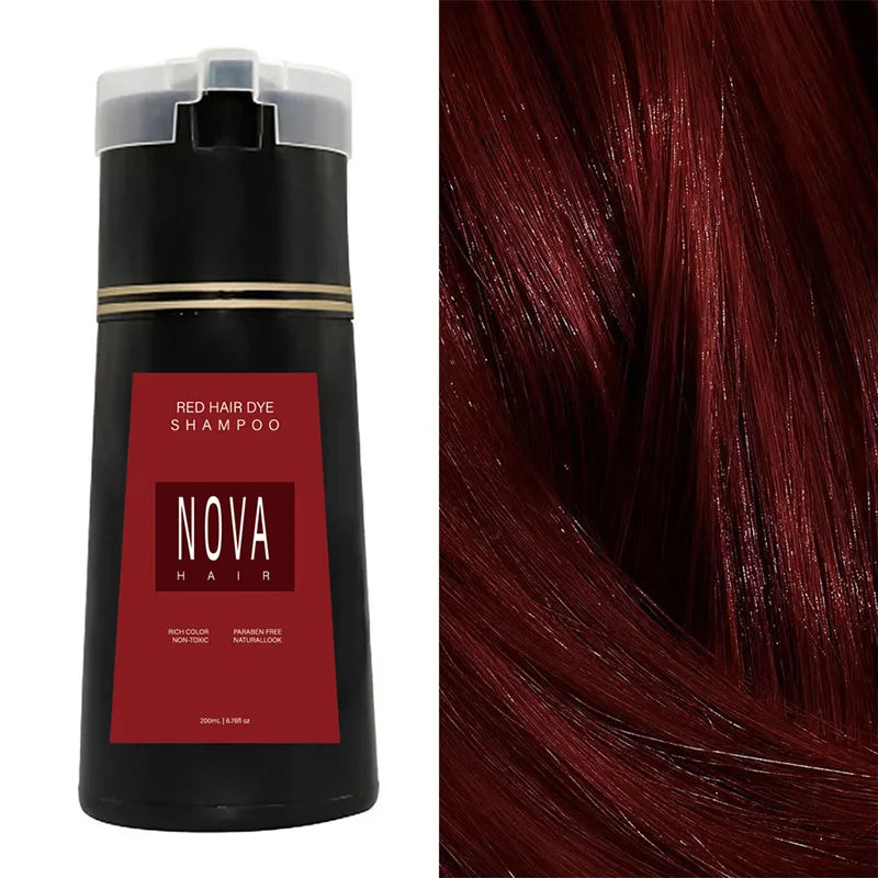 Kleurshampoo 200 ml voor Natuurlijk Uitziend Haar – Snelle Verzorging en Kleur in Één Stap | Sansoti
