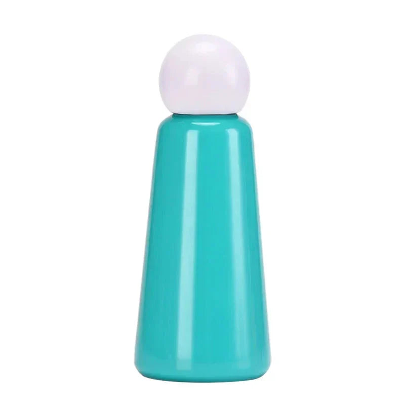 Zweifarbige Edelstahl-Thermosflasche 500ml Isolierflasche Warmhalte-Wasserflasche Sport-Trinkflasche Auslaufsicher Doppelwandig | Sansoti