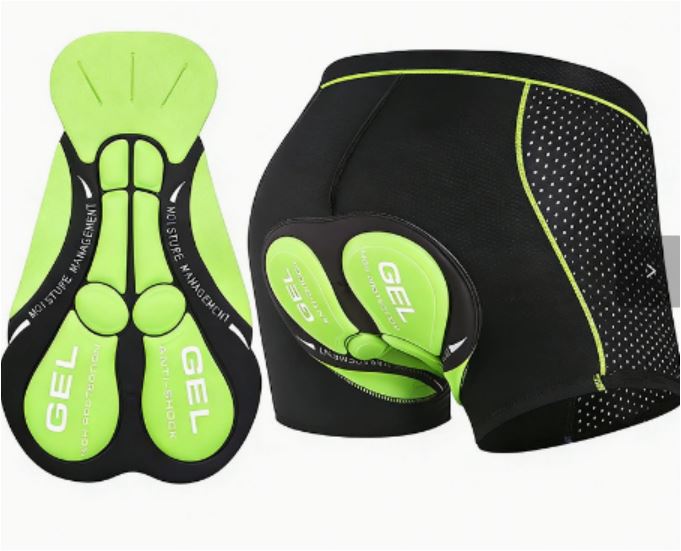 Gewatteerde Motorbroek met 5D Gel Zitkussen voor Motorrijders Lange Ritten Optimaal Comfort en Bescherming | Sansoti
